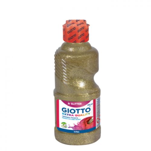 Guache Liquido Giotto Glitter 250ml Ouro , Giotto , 160531201 , 8000825969089